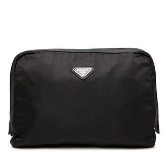 Prada Pre-owned Prada Tessuto Cosmetic Pouch Ladies NERKMVB5ZRY0DAGO