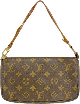 Louis Vuitton Brown Pouch (Pre-Owned)