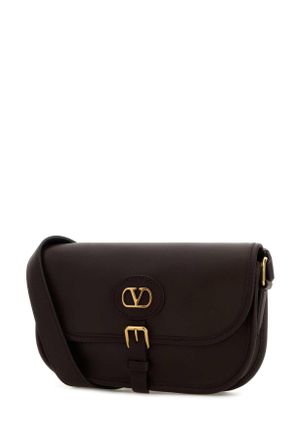 Valentino Garavani 8y2b0s82rbn Rel Oakbrown Calf Leather - Bos Taurus Borse A Tracolla Bag