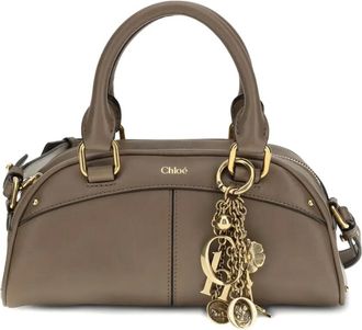 Chlo&eacute; Borsa tote Bowling piccola - Toni neutri