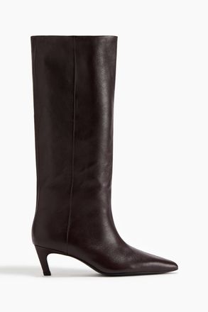 H&M Kniehohe Stiefel - Weinrot