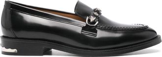 Toga Archives hardware-detailing loafers - men - Bos Taurus/Bos Taurus/Leather - 40 - Black