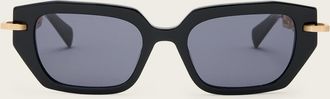 AllSaints Acetate Callisto Square Shaped Sunglasses, Size: One Size