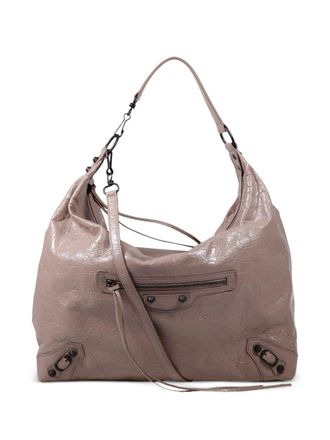 Balenciaga Borsa hobo media in pelle Balenciaga Le City
