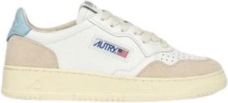 Autry Medalist Low - Heren - Sneakers - Wit - 40 EU - Katoen - Schoenen