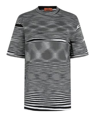 M Missoni Abstract Striped T-Shirt