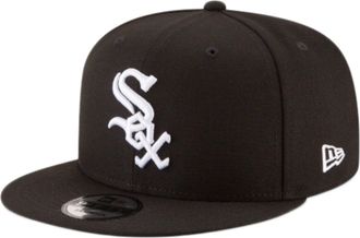 New Era x MLB Mens Chicago White Sox Basic 9Fifty Snapback Hat Red/White Adjustable
