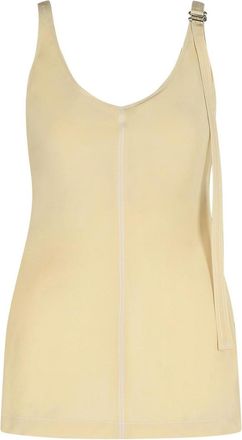 Sportmax Waser Beige Viscose Tank Top