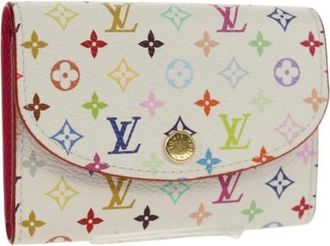 Louis Vuitton Pre-owned Canvas Portemonnee - Dames - Vintage Accessoires - Wit - ONE Size - Vintage