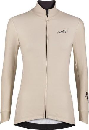Nalini Stripes Warm Jacket Velojacke f&uuml;r Damen | beige