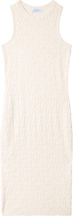 Off-white Off terry rowing dress - women - Elastane/Polyamide - S - Neutrals
