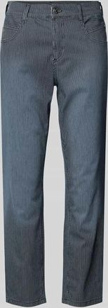 Gardeur Slim Fit Hose mit verk&uuml;rztem Schnitt Modell ZURI in Dunkelblau, Gr&ouml;&szlig;e 38