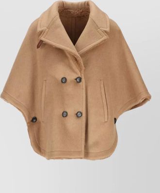 Max Mara camel hair cape