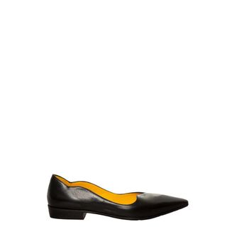 Mara Bini Milena Ballerina - Dames - Schoenen - Zwart - Maat: 36 EU Leer