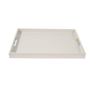 Posh Trading Company Antille Tray Large in Beige