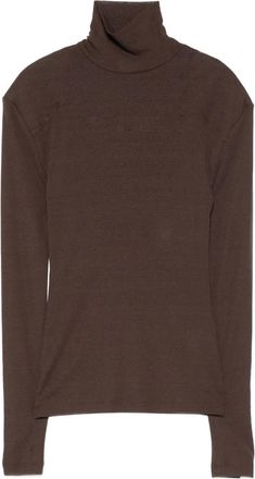 Nanushka turtleneck top - Brown