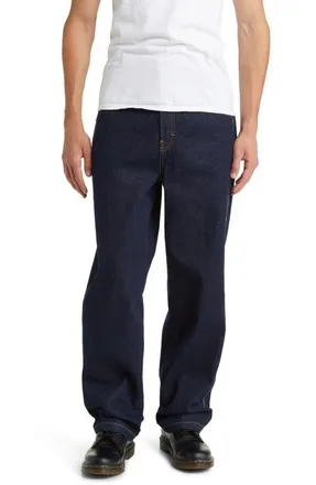 Dickies Madison Baggy Fit Jeans in Rinsed Indigo Blue at Nordstrom, Size 30 X 32