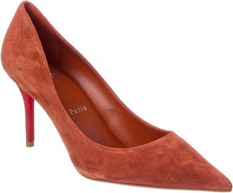 Christian Louboutin Miss Z 80 Suede Pump