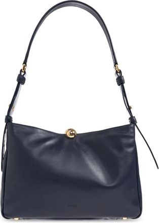 Furla Shoulder Bags, female, Blue, Size: ONE SIZE Sfera Soft Medium Shoulder Bag