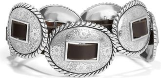 Brighton Womens Fandango Concho Belt In Brown