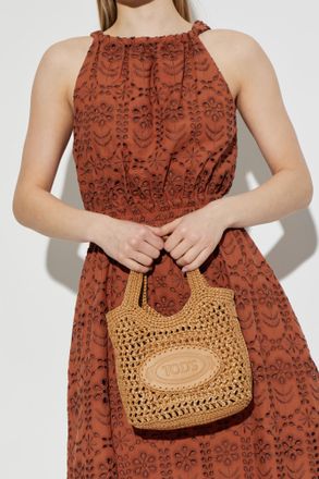 Tod's Mini Hand-held Bag, Womens, Brown