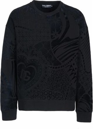 Dolce & Gabbana Sweatshirts & Hoodies - Heren - Sweatshirts & Hoodies - Zwart - Maat: XS