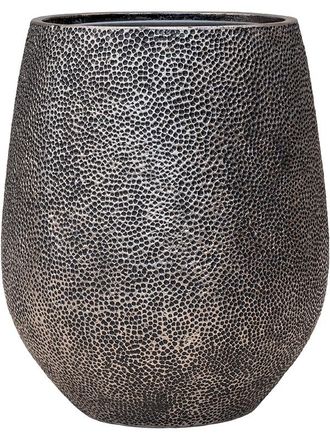 Baq Grosser, hochwertiger Blumentopf Opus Hit Darcy &oslash; 59/ H 69 cm - Silber