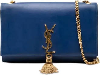 Saint Laurent Pre-owned Saint Laurent Medium Smooth Calfskin Monogram Kate Tassel Crossbody Ladies JKSBBC9MUUV81SD6