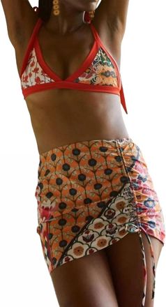 Carolina K Gio Skirt In Mix Bouquet Multi