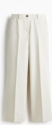 H&M Bootcut-Hose - White