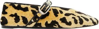 Le Monde Beryl Panther Ballerinas - Dames - Ballerinas - Veelkleurig - 39 EU - Leer - Schoenen