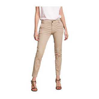 Mason's Dames, Broeken, Beige, Maat: L Katoen