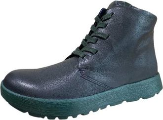 Think Comoda Veterschoen - Dames - Schoenen - Groen - Maat: 38 1/2 EU Leer