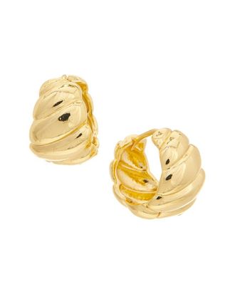 Petit Moments 18K Plated Hoop Earrings
