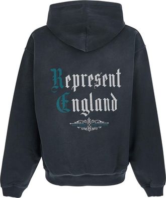 Represent Mens Hoodie Private Members Black Cotton-Polyester Sweatshirts Cotton/polyester Sweater