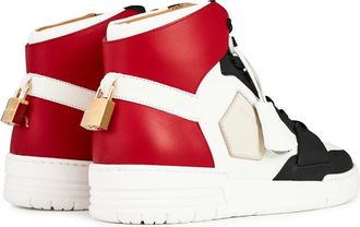 Buscemi Mens Air Jon Sneakers Multicolor Leather