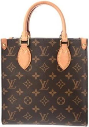 Louis Vuitton Pre-owned Tote Bags, female, Brown, Size: ONE SIZE Pre-owned Canvas Tote Bag