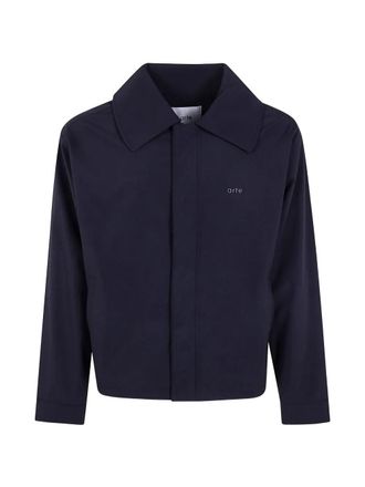 Arte Big Collar Nylon Jacket