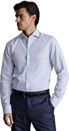 CHARLES TYRWHITT Non-Iron Poplin Check Shirt