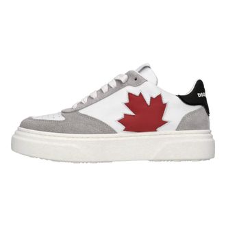 Dsquared2 Schoenen, Dames, Veelkleurig, 35 EU, Suède, Sneakers Multikleur