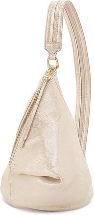 Hobo Sway Small Sling Cross Body Womens Handbags Sand Shimmer, Leather