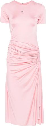 Givenchy Abito midi drappeggiato - Rosa