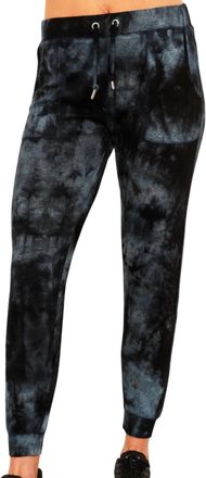 French Kyss Marble Wash Joggers In Storm
