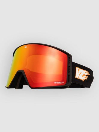 Vonzipper Velo Vfs Flame Out Black Matte Goggle zwart