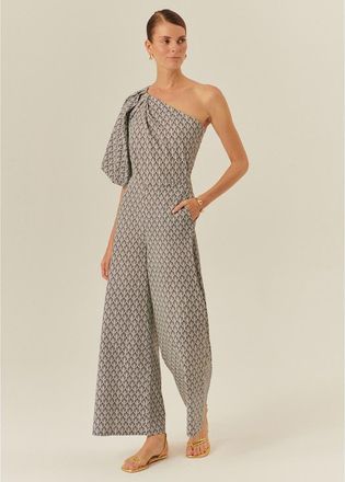 Exquise Anaya Jumpsuit in Black-White at Nordstrom, Size X-Large