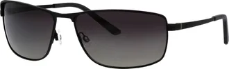 Humphrey's Sonnenbrille HUMPHREY&acute;S EYEWEAR Modell 586138, Herren, schwarz, matt, Sonnenbrillen Sonnenbrille, Form Panto, Logoschriftzug auf B&uuml;gel, Metallfassung