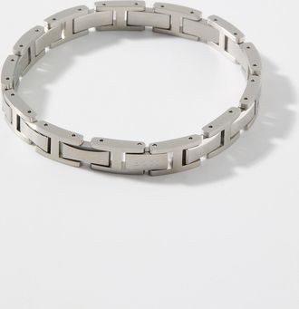 BOSS Mens Mesh-like stainless sT-Shirtl bracelet