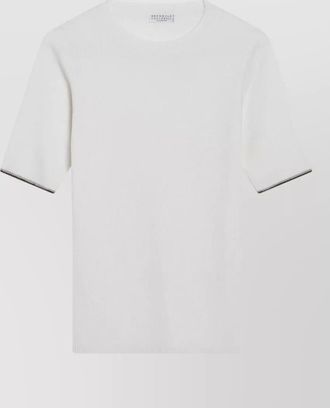 Brunello Cucinelli cashmere and silk knit top