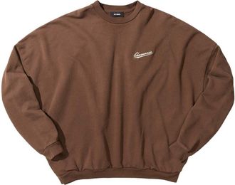 Willy Chavarria Hooligan sweatshirt - Brown