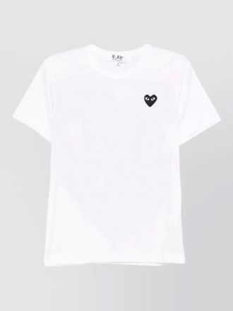 Comme Des Gar&ccedil;ons cotton logo print t shirt